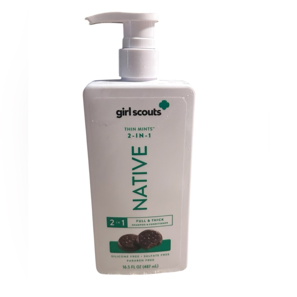 Native Girl Scouts 2-in-1 Shampoo & Conditioner NEW